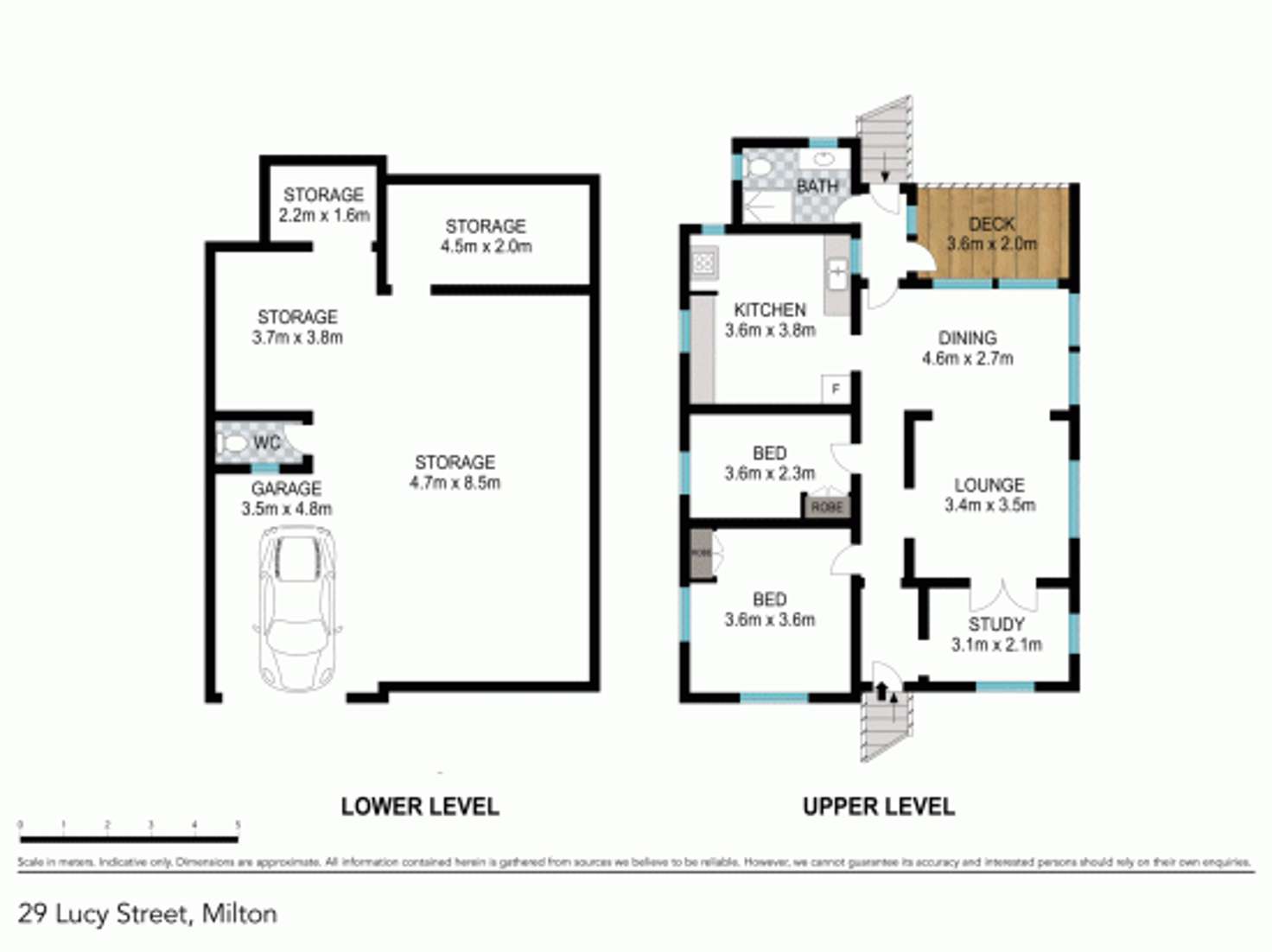 Floorplan of Homely house listing, 29 Lucy Street, Milton QLD 4064