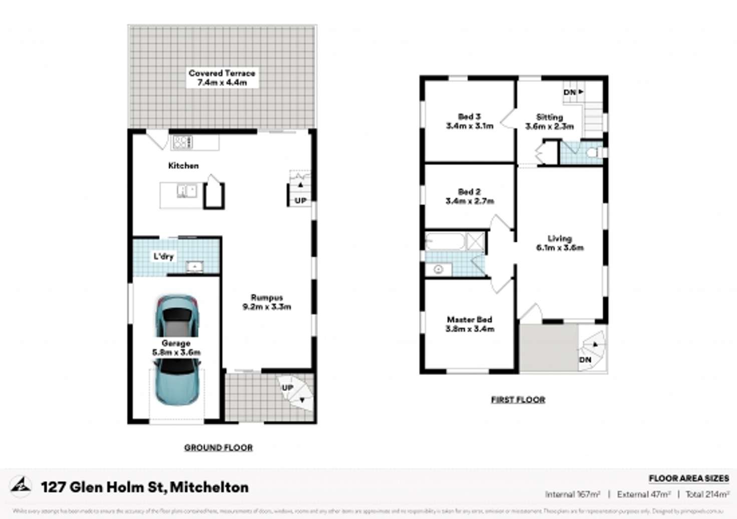 Floorplan of Homely house listing, 127 Glen Holm Street, Mitchelton QLD 4053