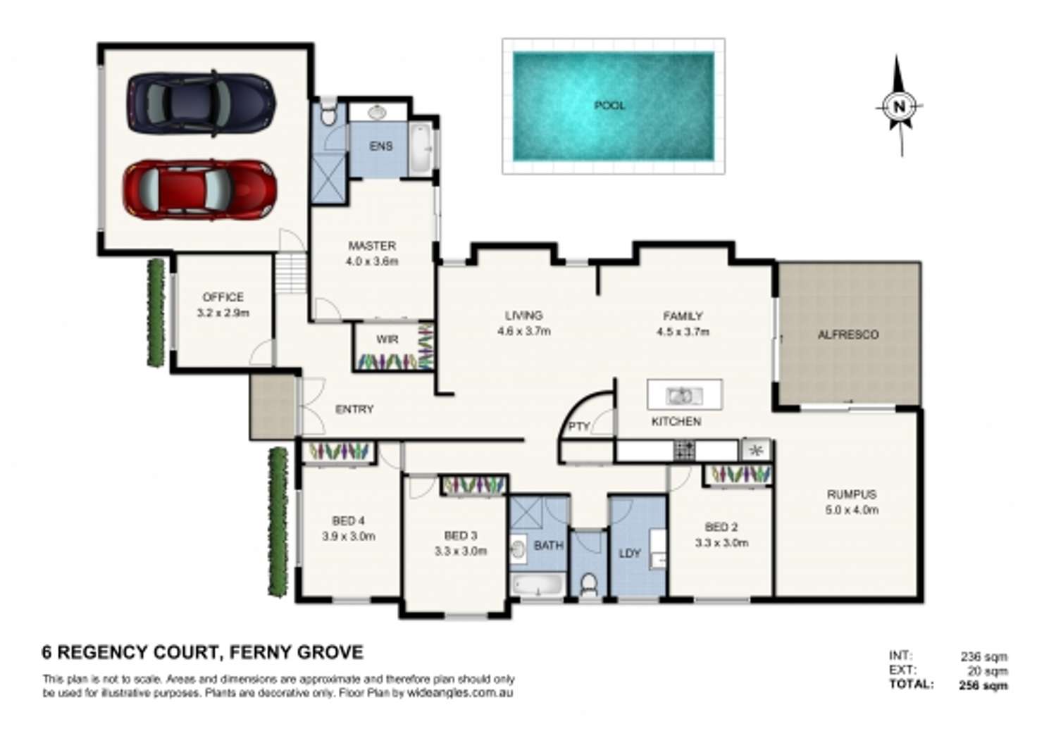 Floorplan of Homely house listing, 6 Regency Court, Ferny Grove QLD 4055
