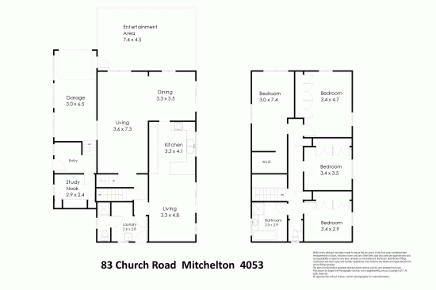 Floorplan of Homely house listing, 83 Church Road, Mitchelton QLD 4053