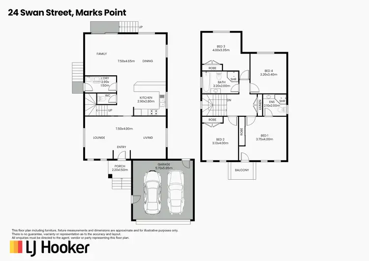 Floorplan of Homely house listing, 24 Swan Street, Marks Point NSW 2280