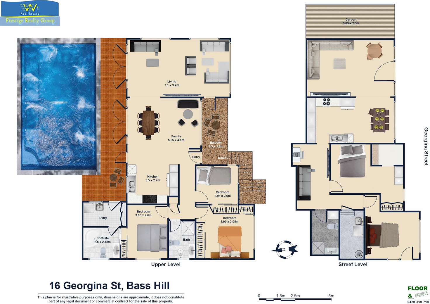 Floorplan of Homely house listing, 16 Georgina Street, Bass Hill NSW 2197