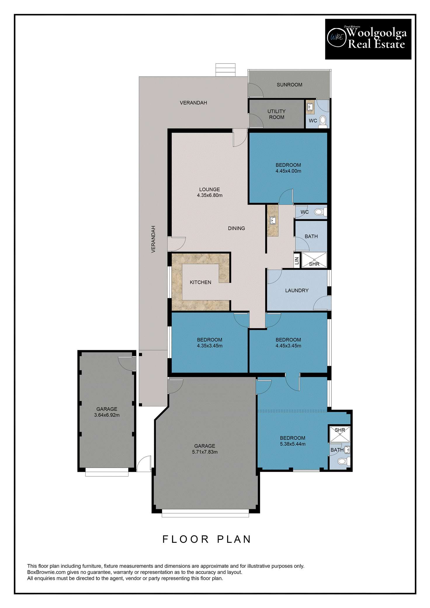 Floorplan of Homely house listing, 39 Nightingale Street, Woolgoolga NSW 2456