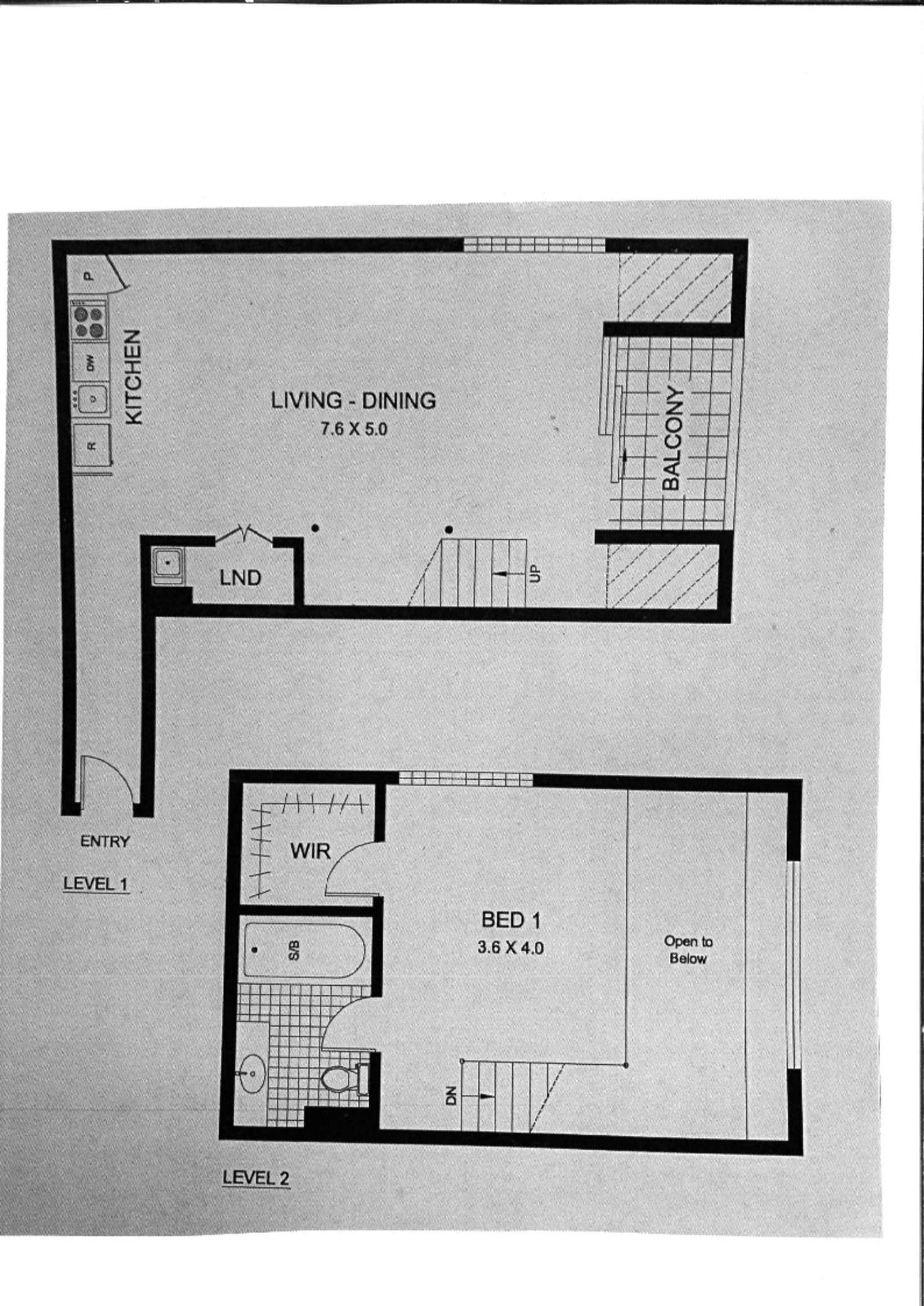 Floorplan of Homely apartment listing, 19/8 Brumby Street, Surry Hills NSW 2010