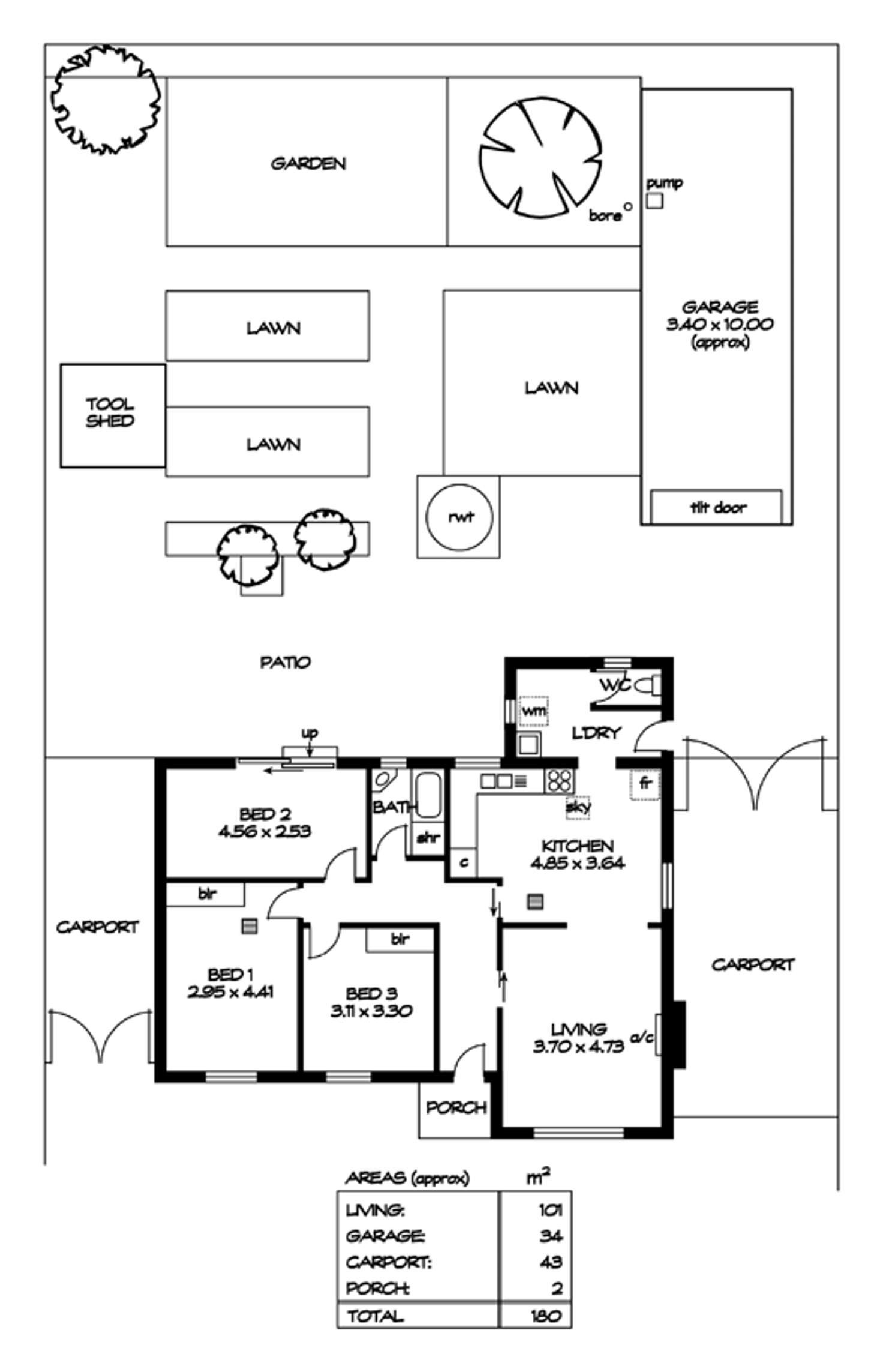 Floorplan of Homely house listing, 34 Lionel  Avenue, Blair Athol SA 5084