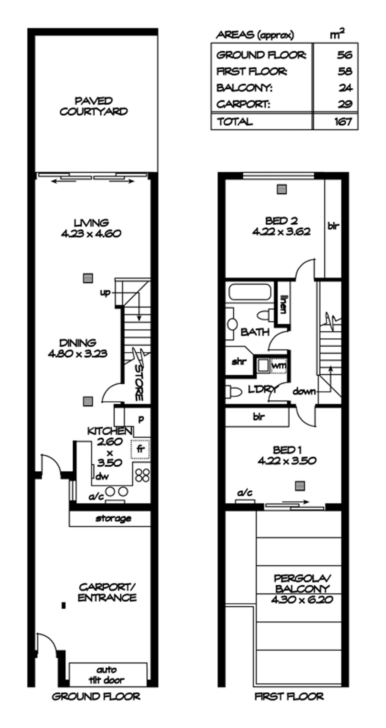 Floorplan of Homely house listing, 6 Stephen Street, Norwood SA 5067