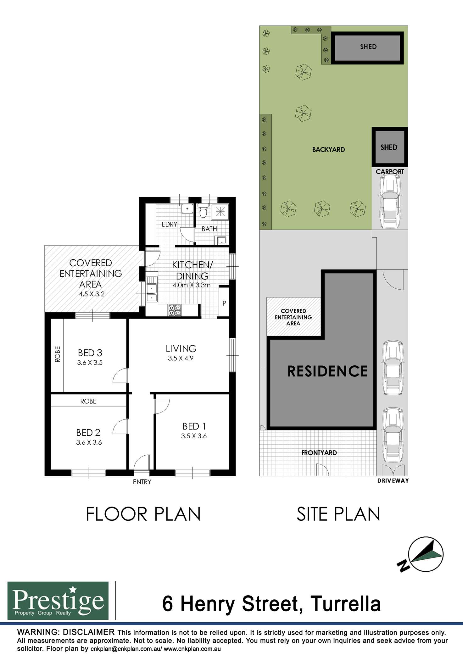 Floorplan of Homely house listing, 6 Henry Street, Turrella NSW 2205