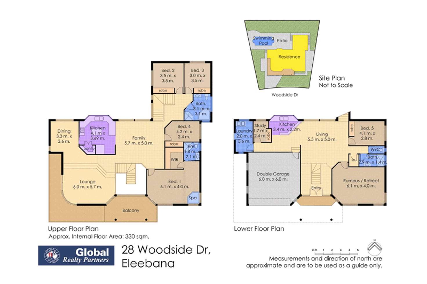 Floorplan of Homely house listing, 28 Woodside Drive, Eleebana NSW 2282