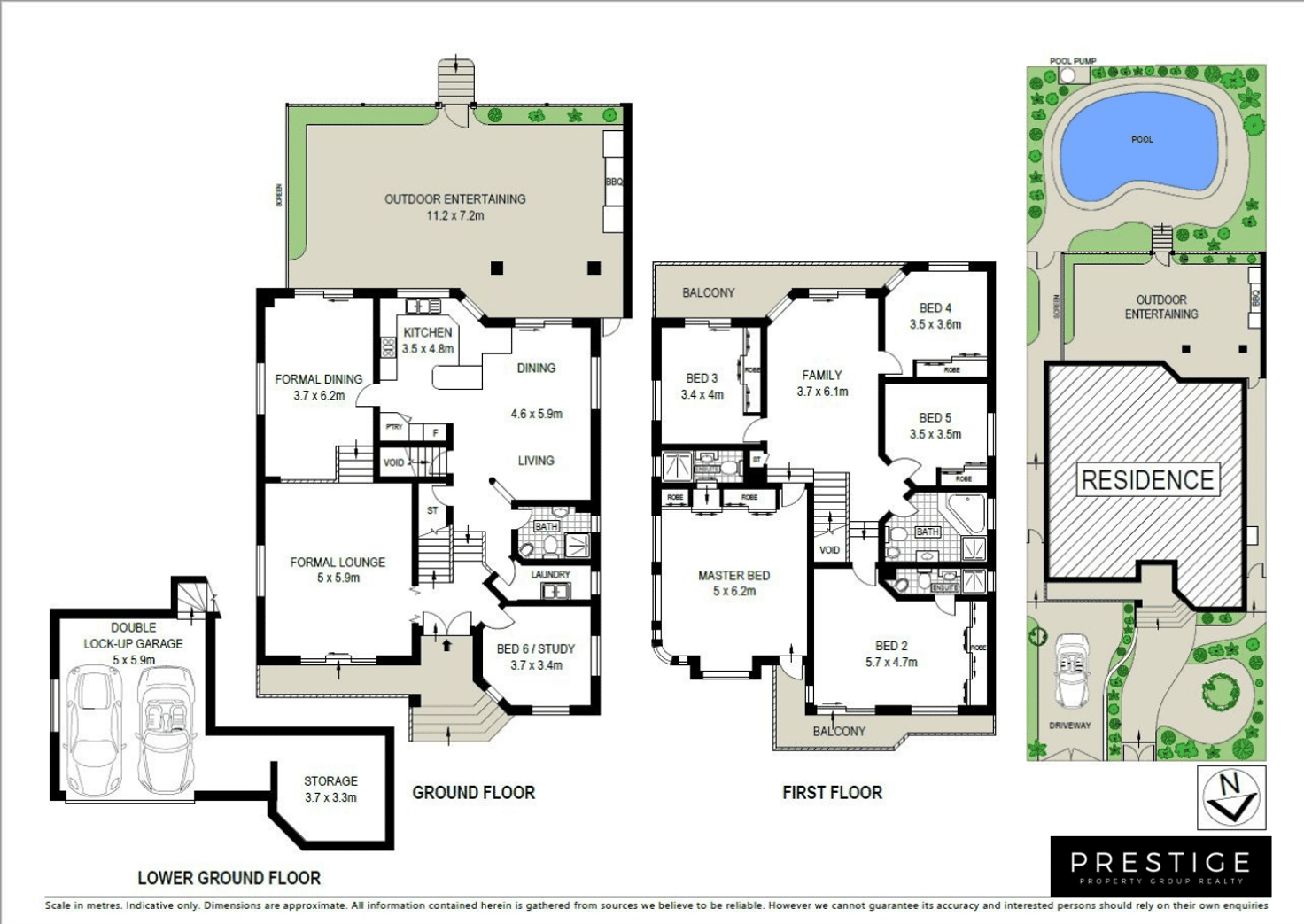 Floorplan of Homely house listing, 6 River Street, Blakehurst NSW 2221