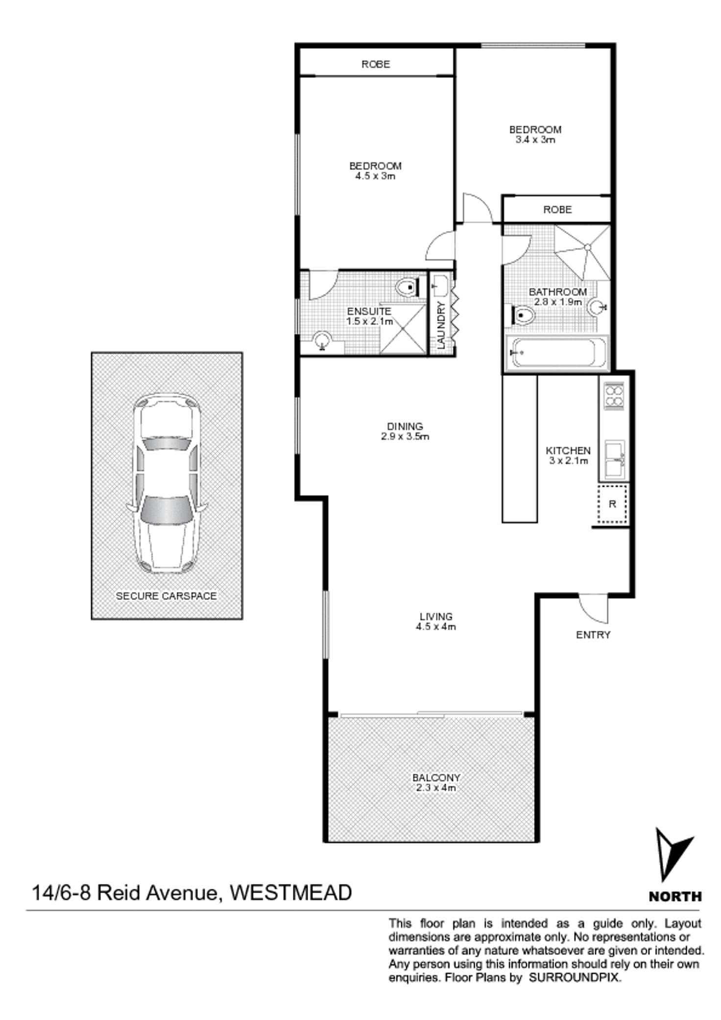 Floorplan of Homely ruralOther listing, 6-8 Reid Avenue, Westmead NSW 2145