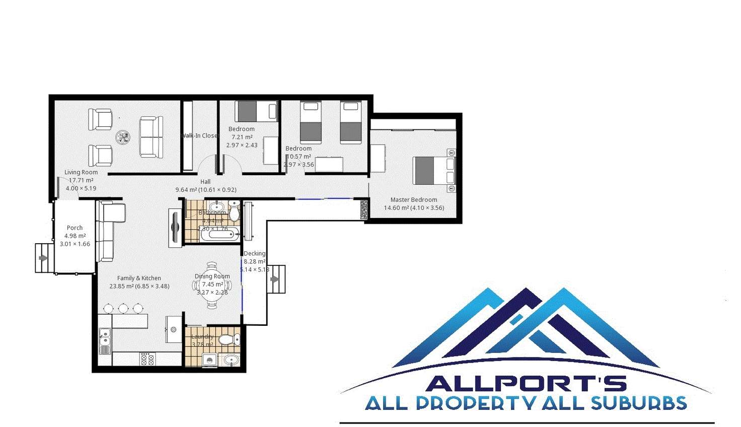Floorplan of Homely house listing, 1 Bullock Avenue, Chester Hill NSW 2162