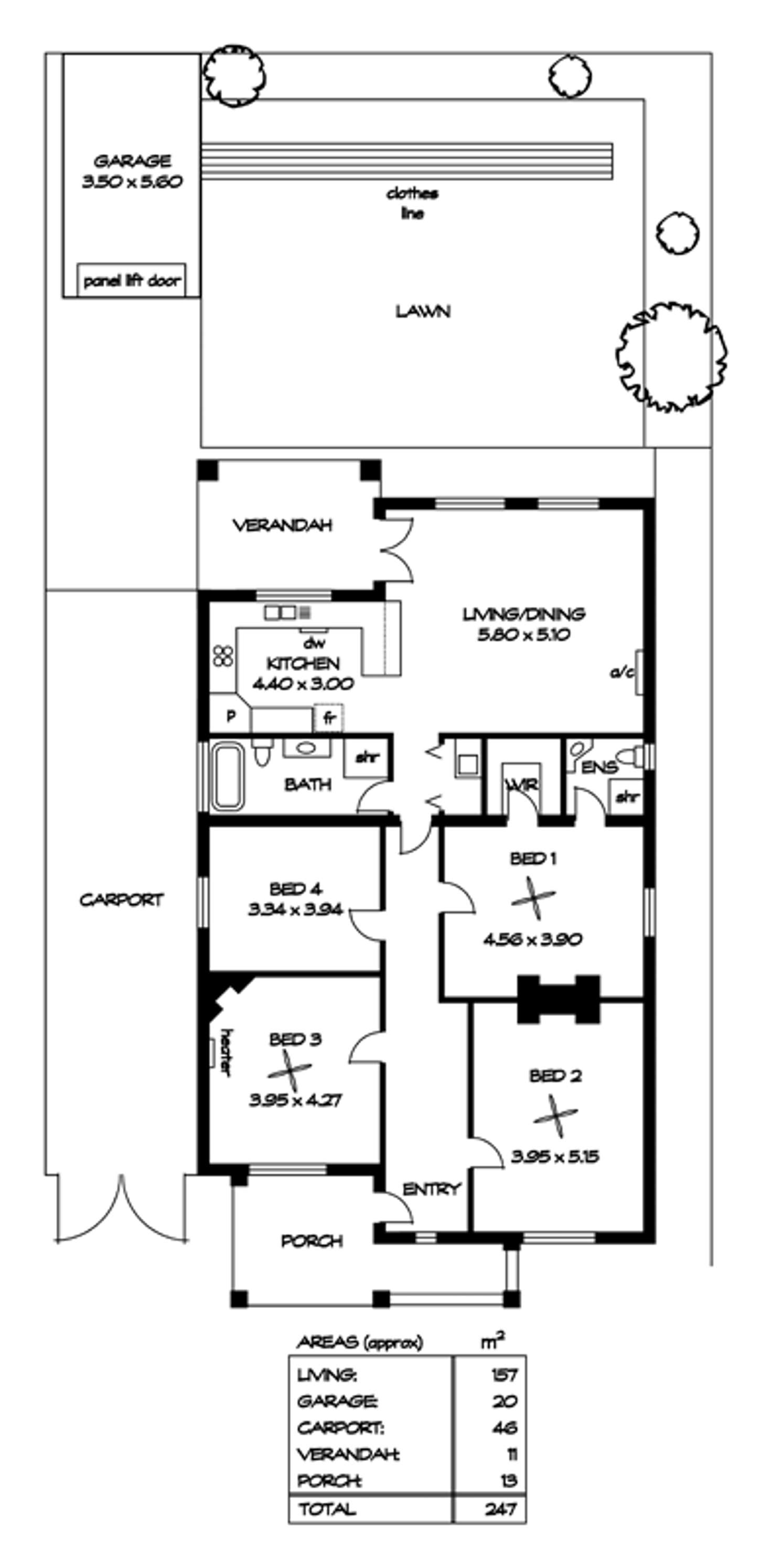 Floorplan of Homely house listing, 31 Audley Avenue, Prospect SA 5082