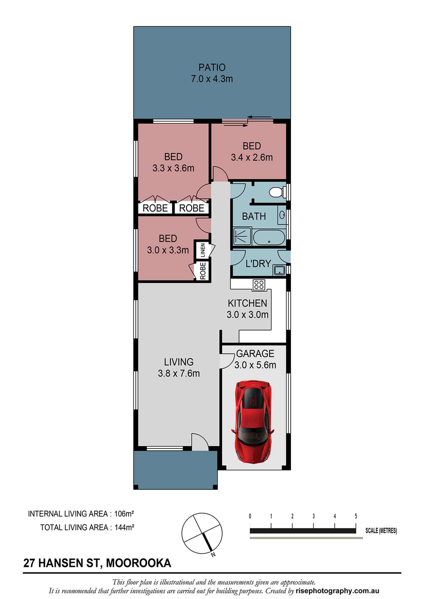 Floorplan of Homely house listing, 27 Hansen Street, Moorooka QLD 4105