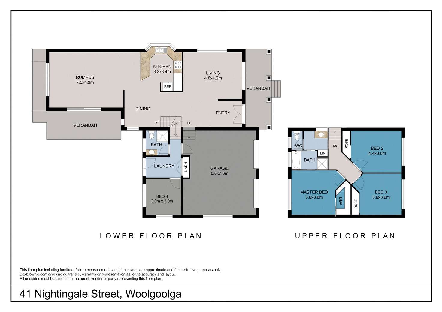 Floorplan of Homely house listing, 41 Nightingale Street, Woolgoolga NSW 2456