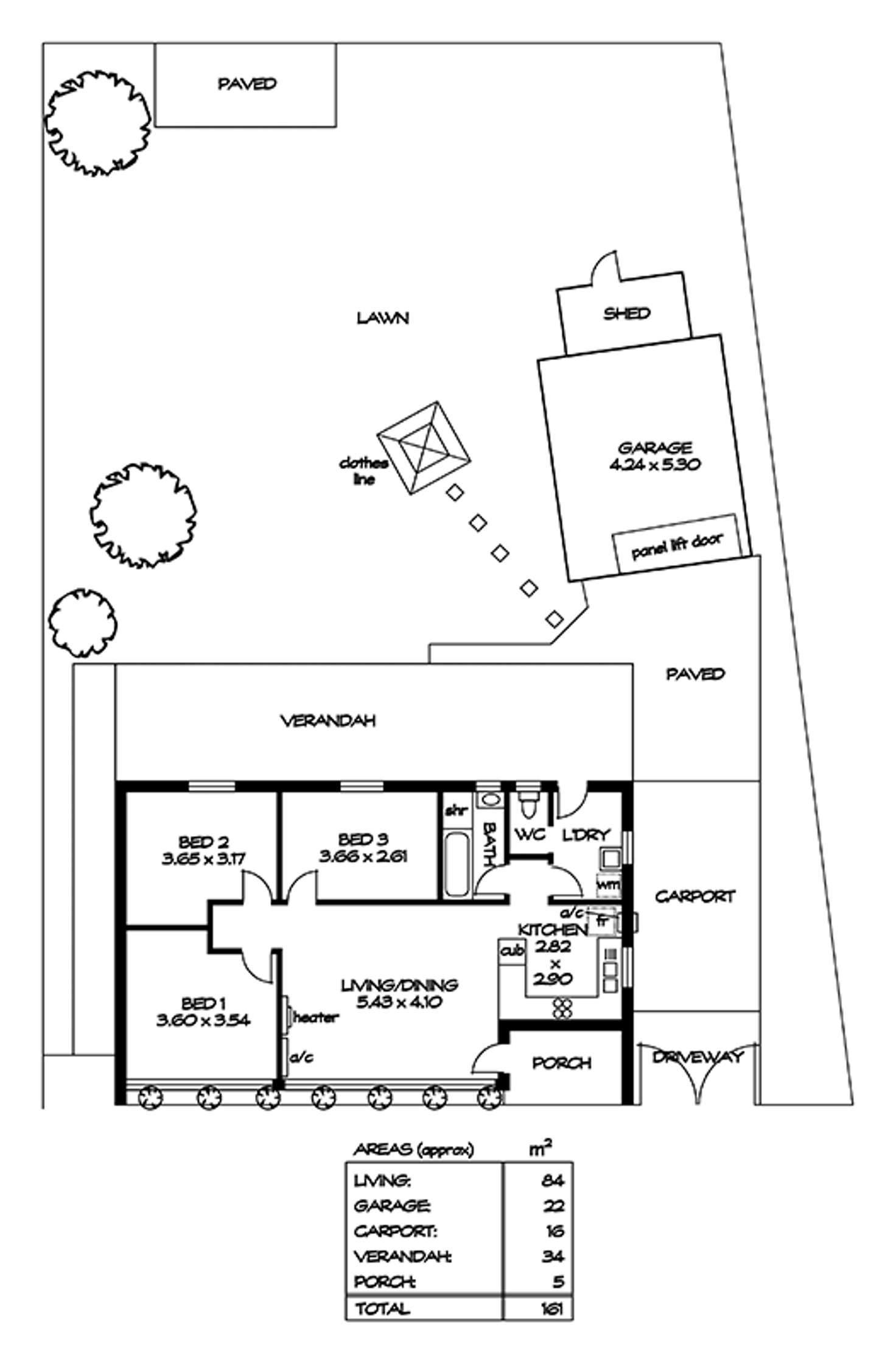 Floorplan of Homely house listing, 32 Hopetoun Avenue, Kilburn SA 5084