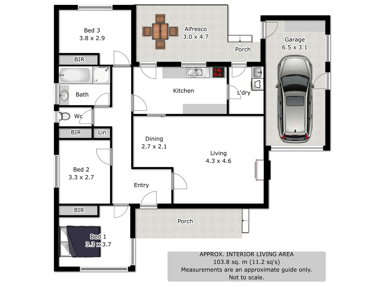 Floorplan of Homely house listing, 361 Prune Street, Lavington NSW 2641