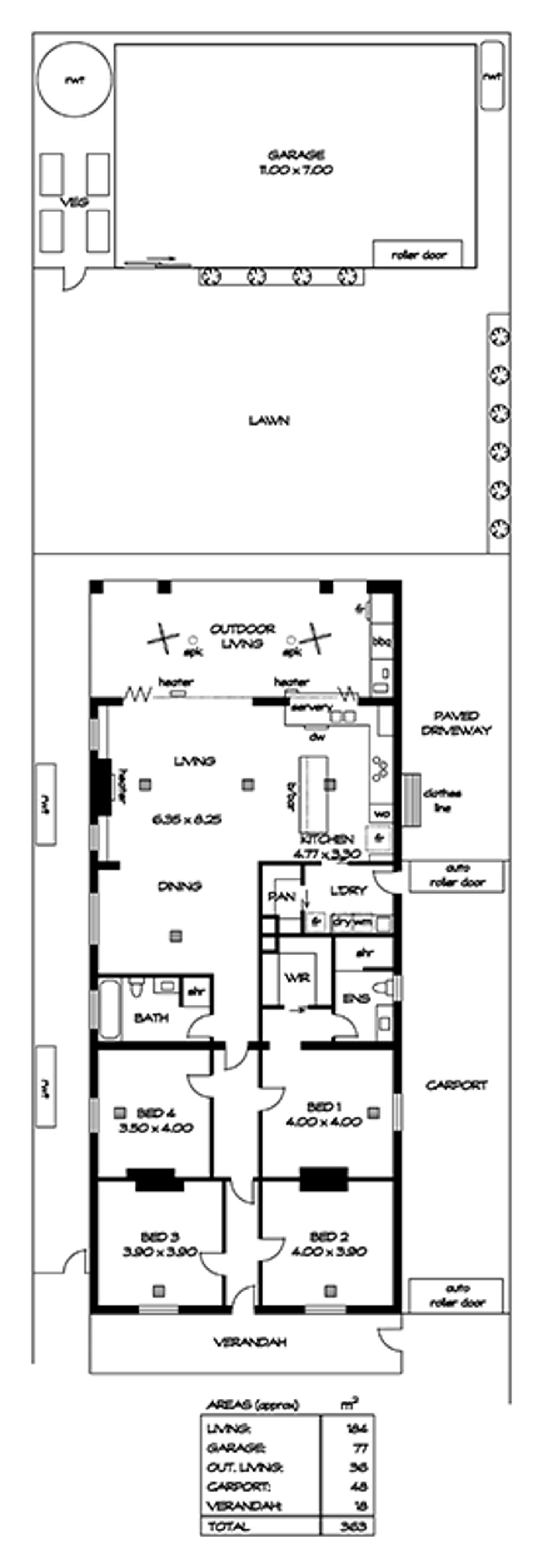 Floorplan of Homely house listing, 87 North Parade, Torrensville SA 5031