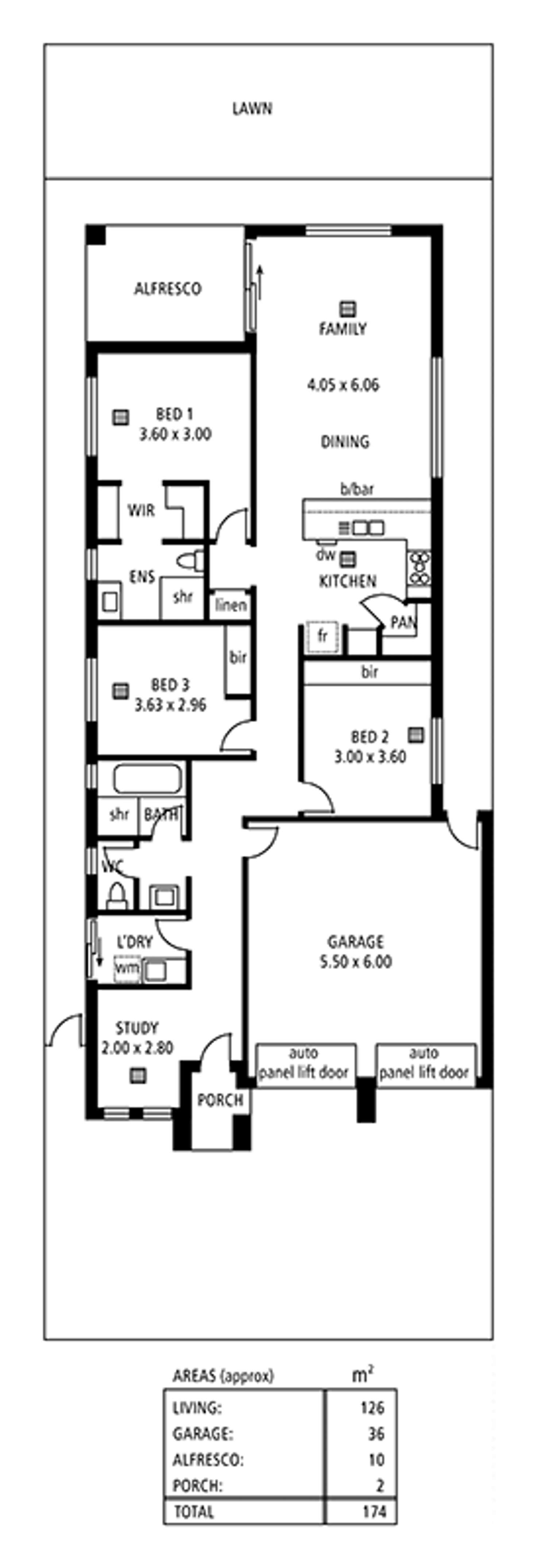 Floorplan of Homely house listing, 7 Andrea Street, Highbury SA 5089
