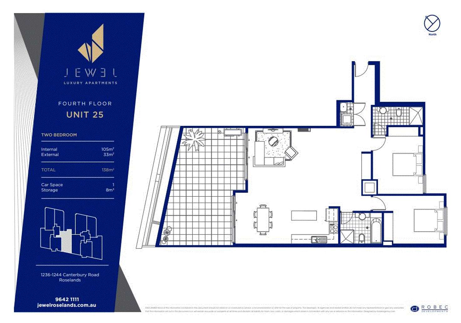 Floorplan of Homely apartment listing, 29/1236 Canterbury Road, Roselands NSW 2196