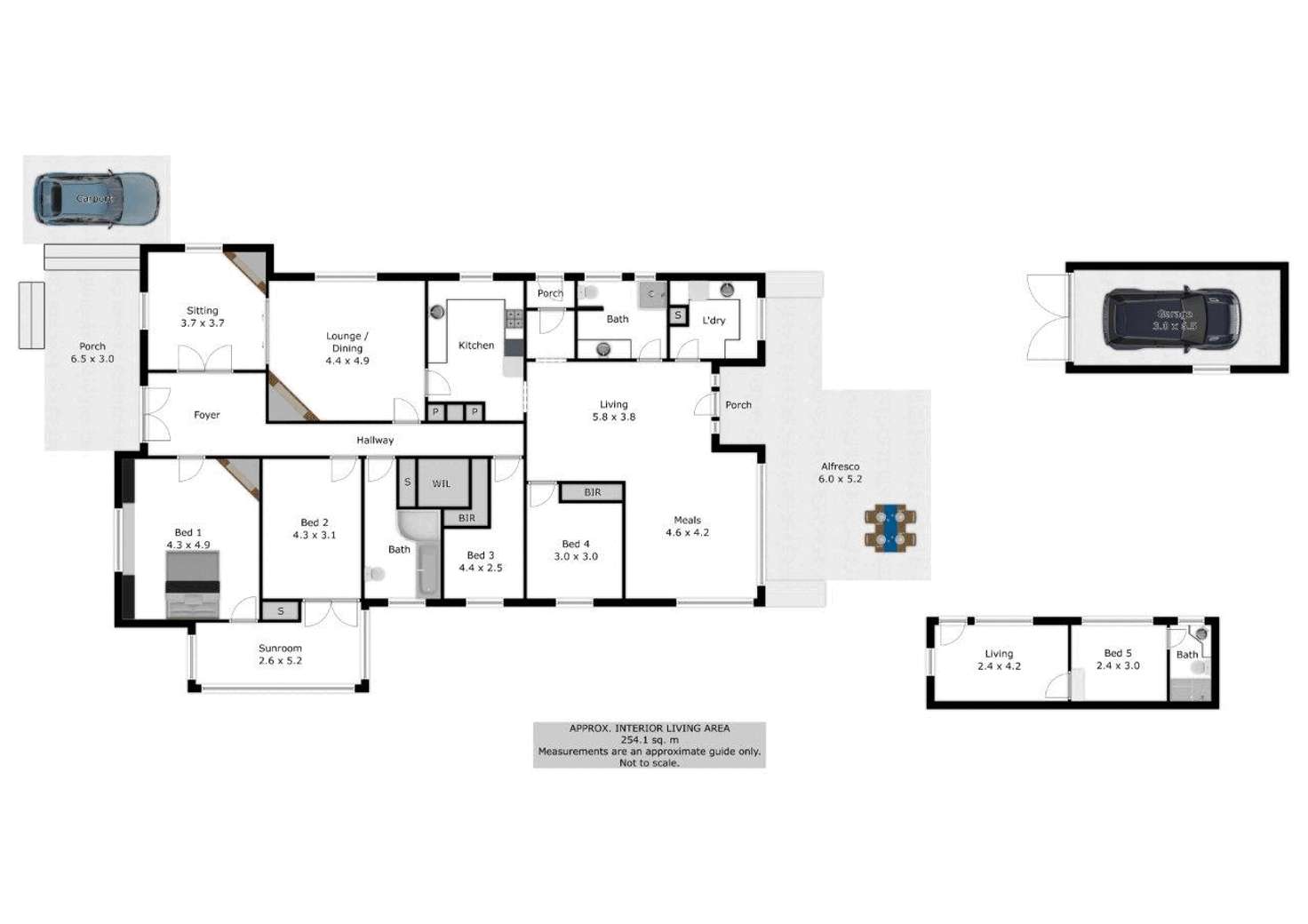 Floorplan of Homely house listing, 627 Olive Street, Albury NSW 2640