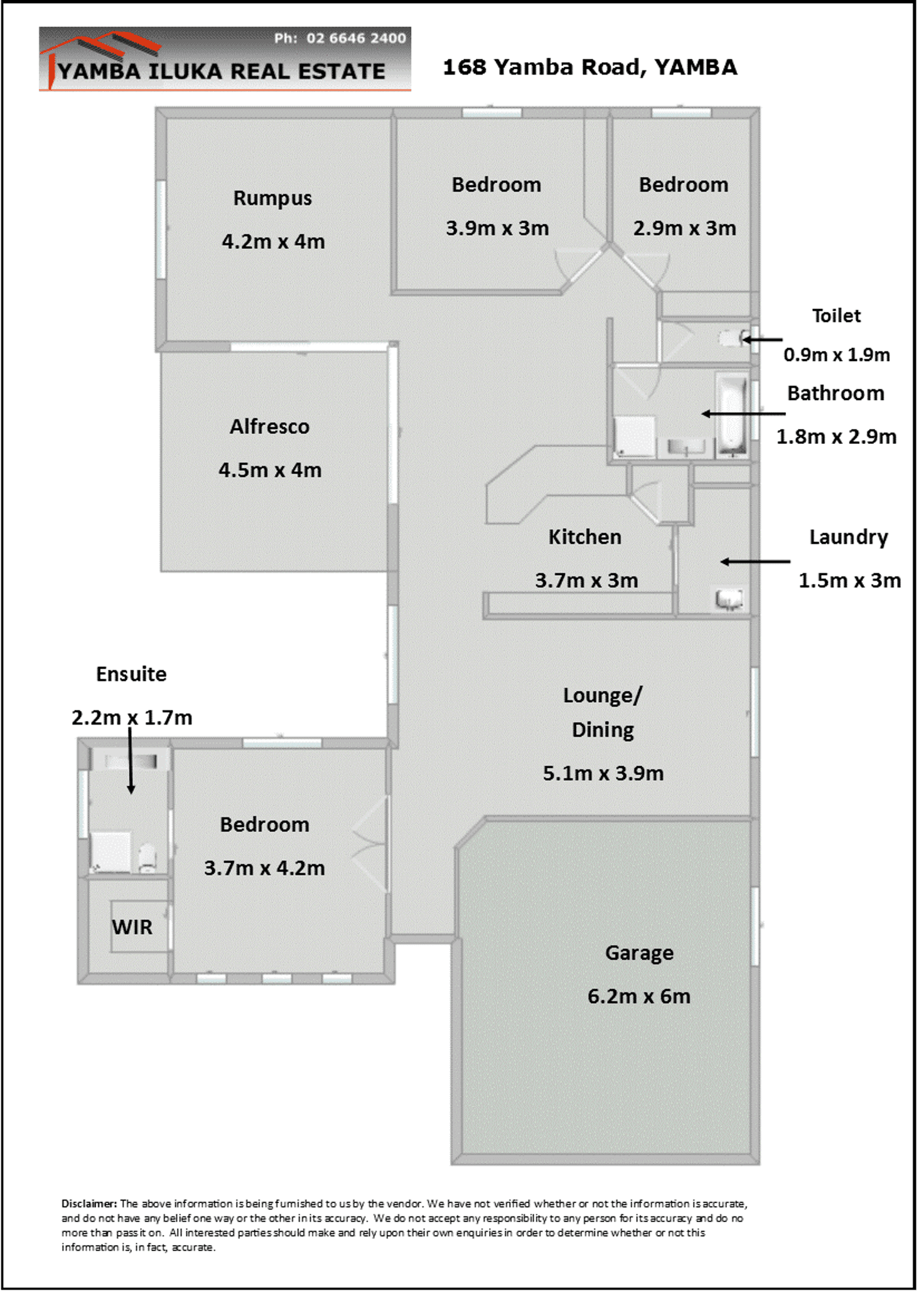 Floorplan of Homely house listing, 168 Yamba Road, Yamba NSW 2464