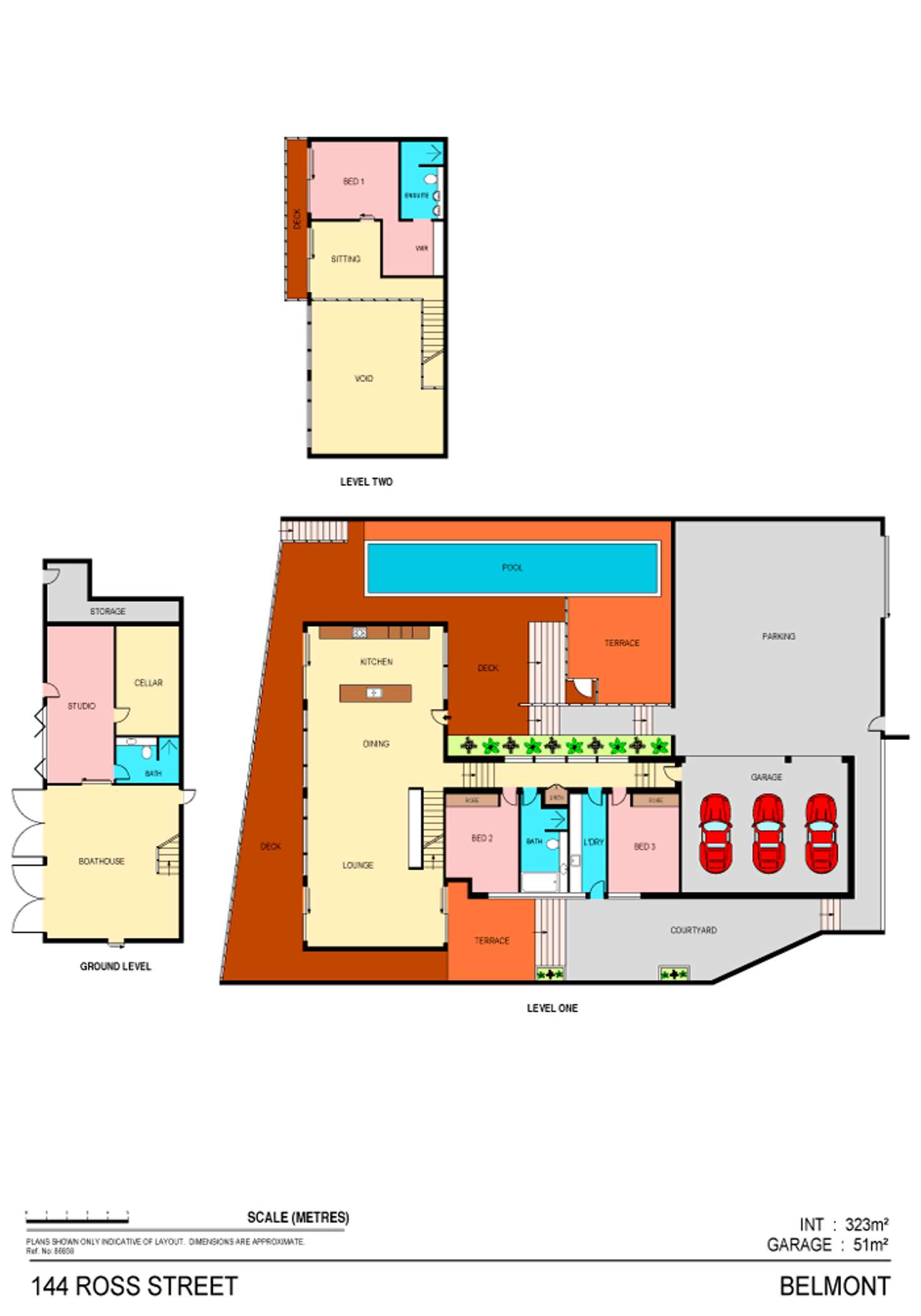 Floorplan of Homely house listing, 144 Ross Street, Belmont NSW 2280