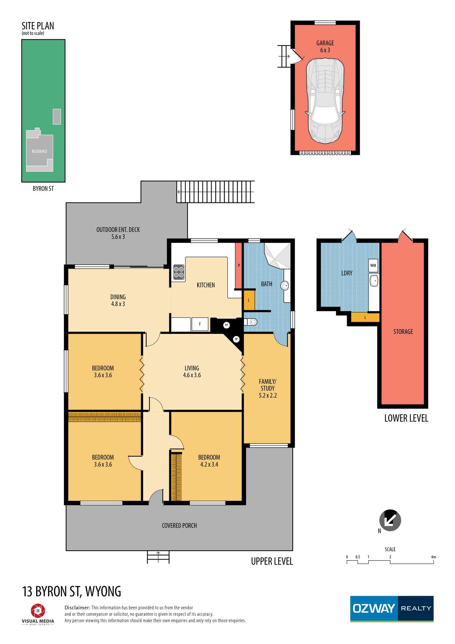 Floorplan of Homely house listing, 13 Byron Street, Wyong NSW 2259