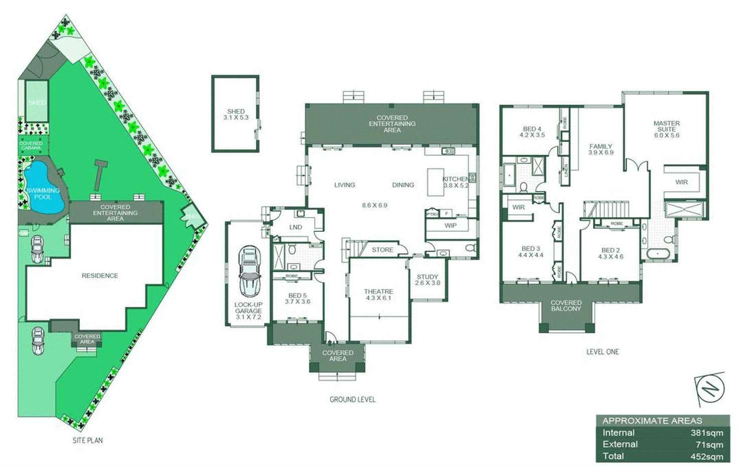 Floorplan of Homely house listing, 9 Kaluna Avenue, Smithfield NSW 2164