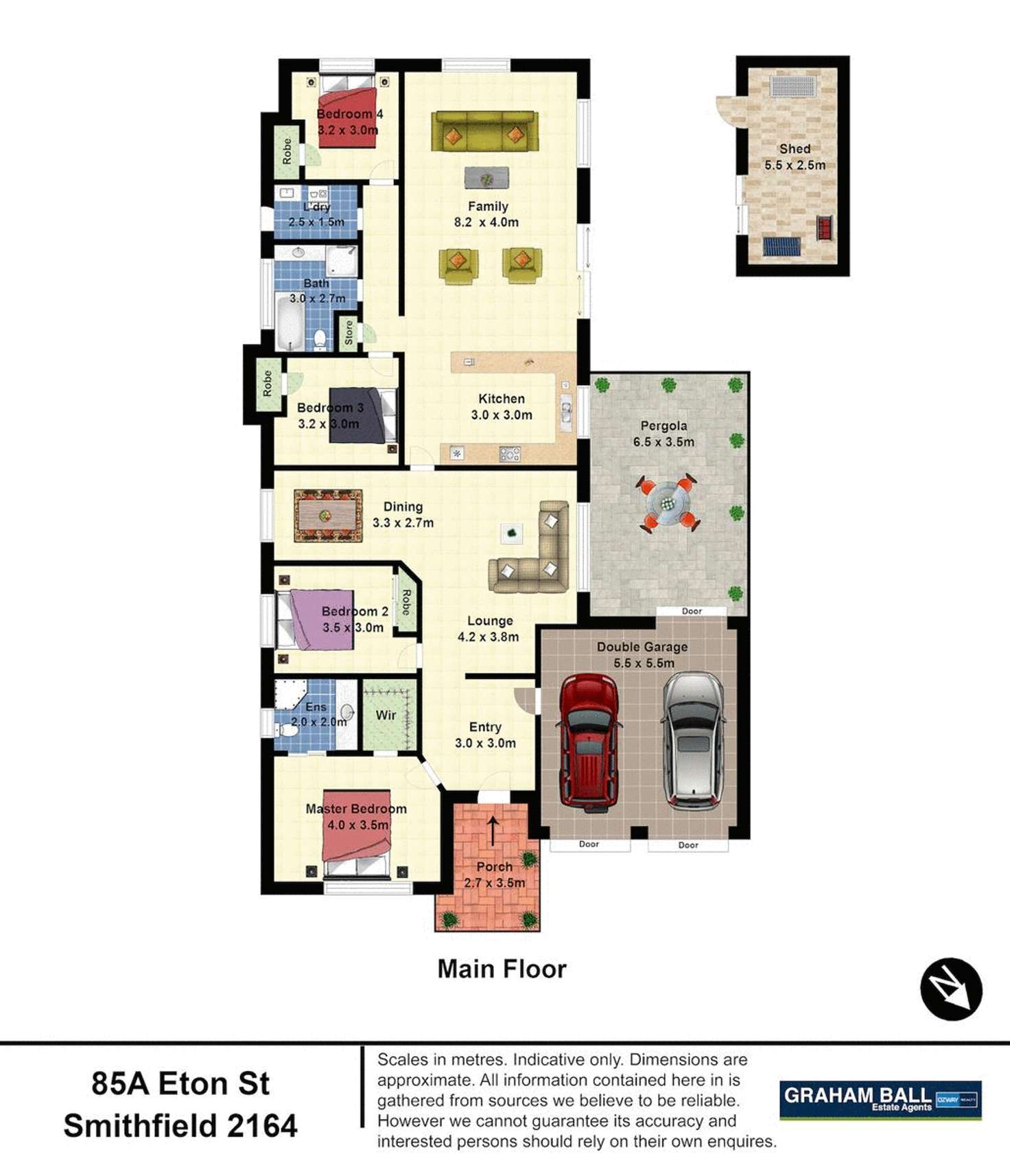 Floorplan of Homely house listing, 85A Eton Street, Smithfield NSW 2164