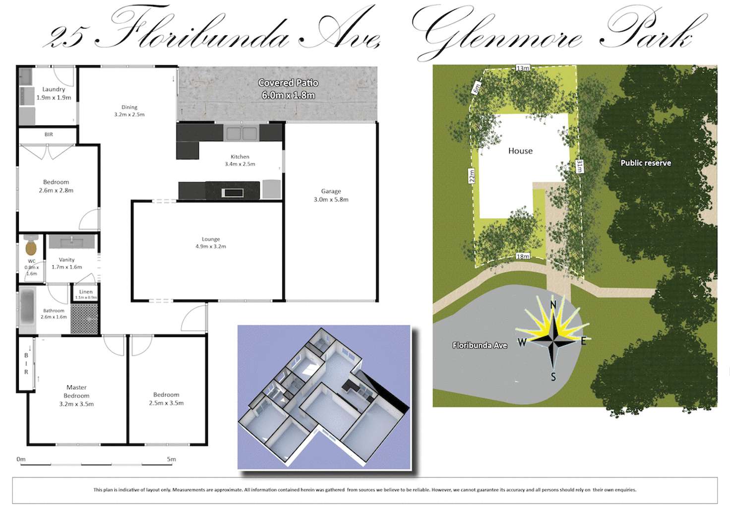 Floorplan of Homely house listing, 25 Floribunda Avenue, Glenmore Park NSW 2745