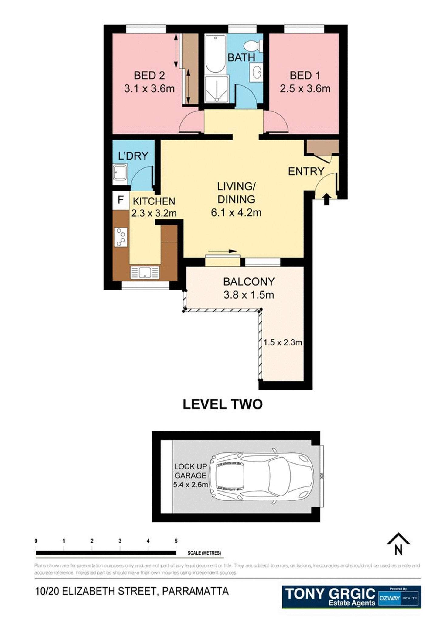 Floorplan of Homely apartment listing, 10/20 Elizabeth Street, Parramatta NSW 2150