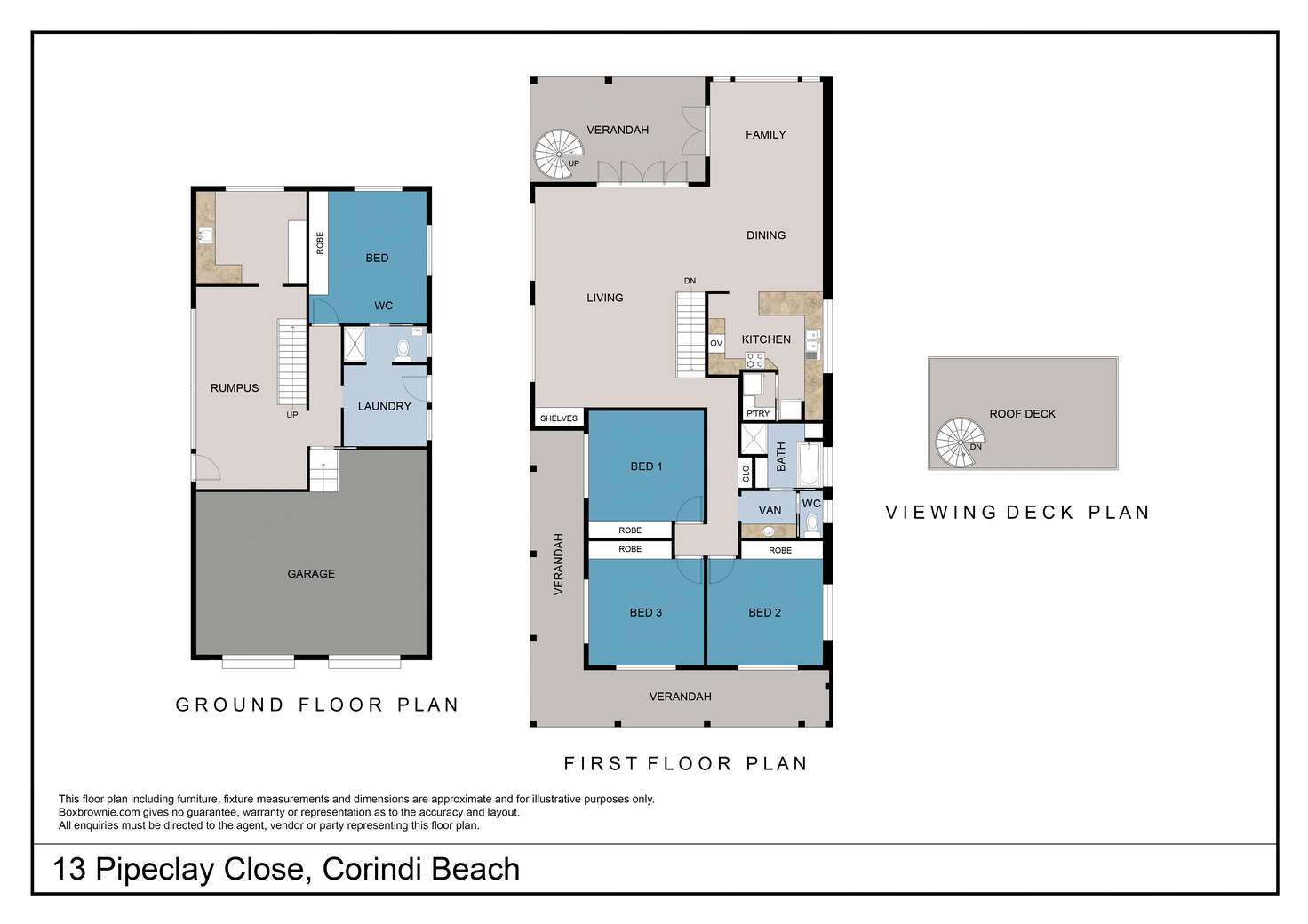 Floorplan of Homely house listing, 13 Pipeclay Close, Corindi Beach NSW 2456
