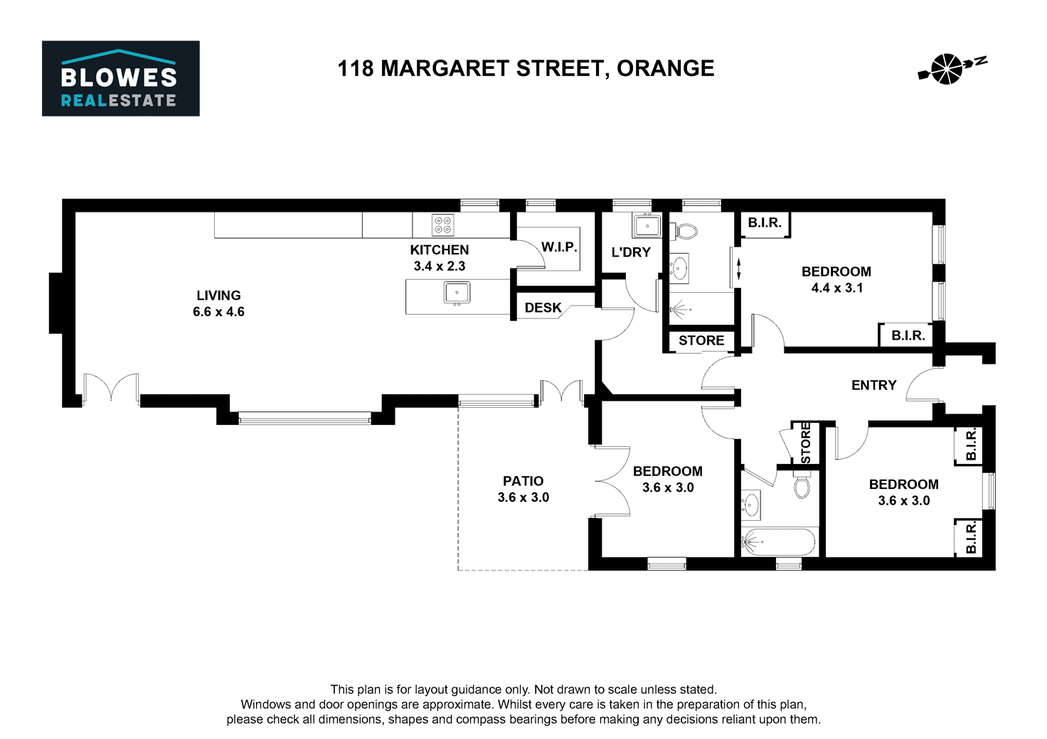 Floorplan of Homely house listing, 118 Margaret Street, Orange NSW 2800