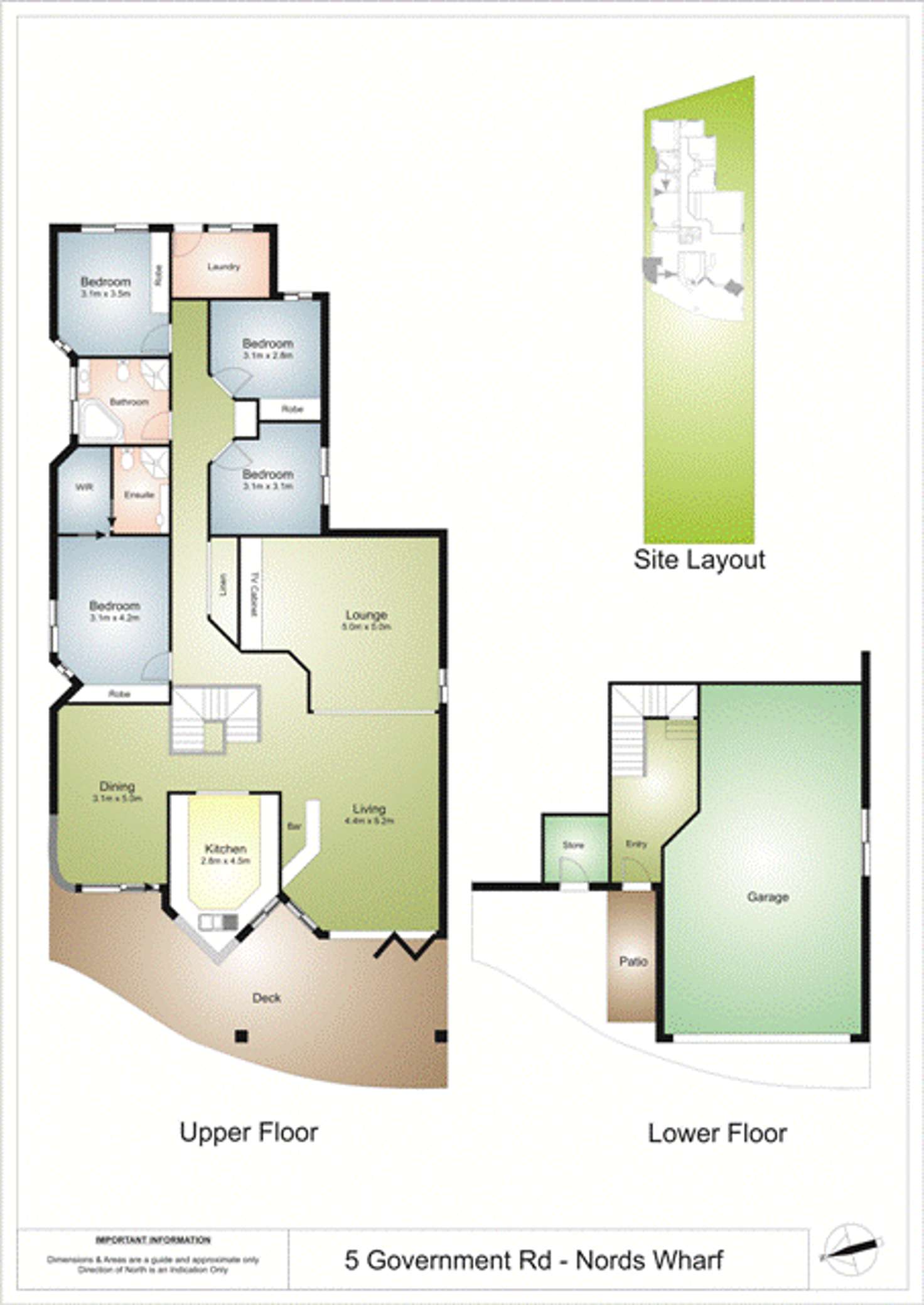 Floorplan of Homely house listing, 5 Government Rd, Nords Wharf NSW 2281