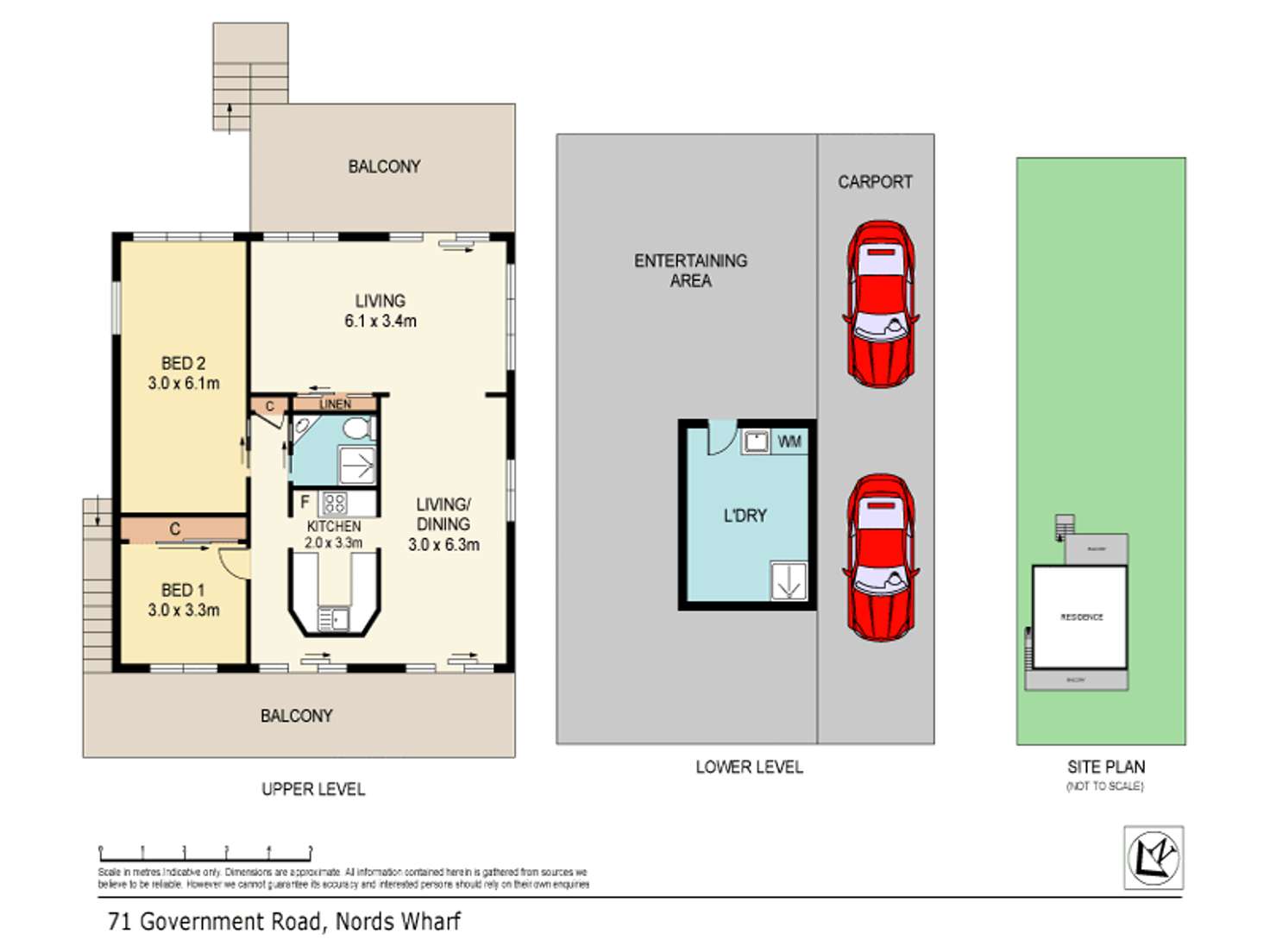 Floorplan of Homely house listing, 71 Government  Rd, Nords Wharf NSW 2281