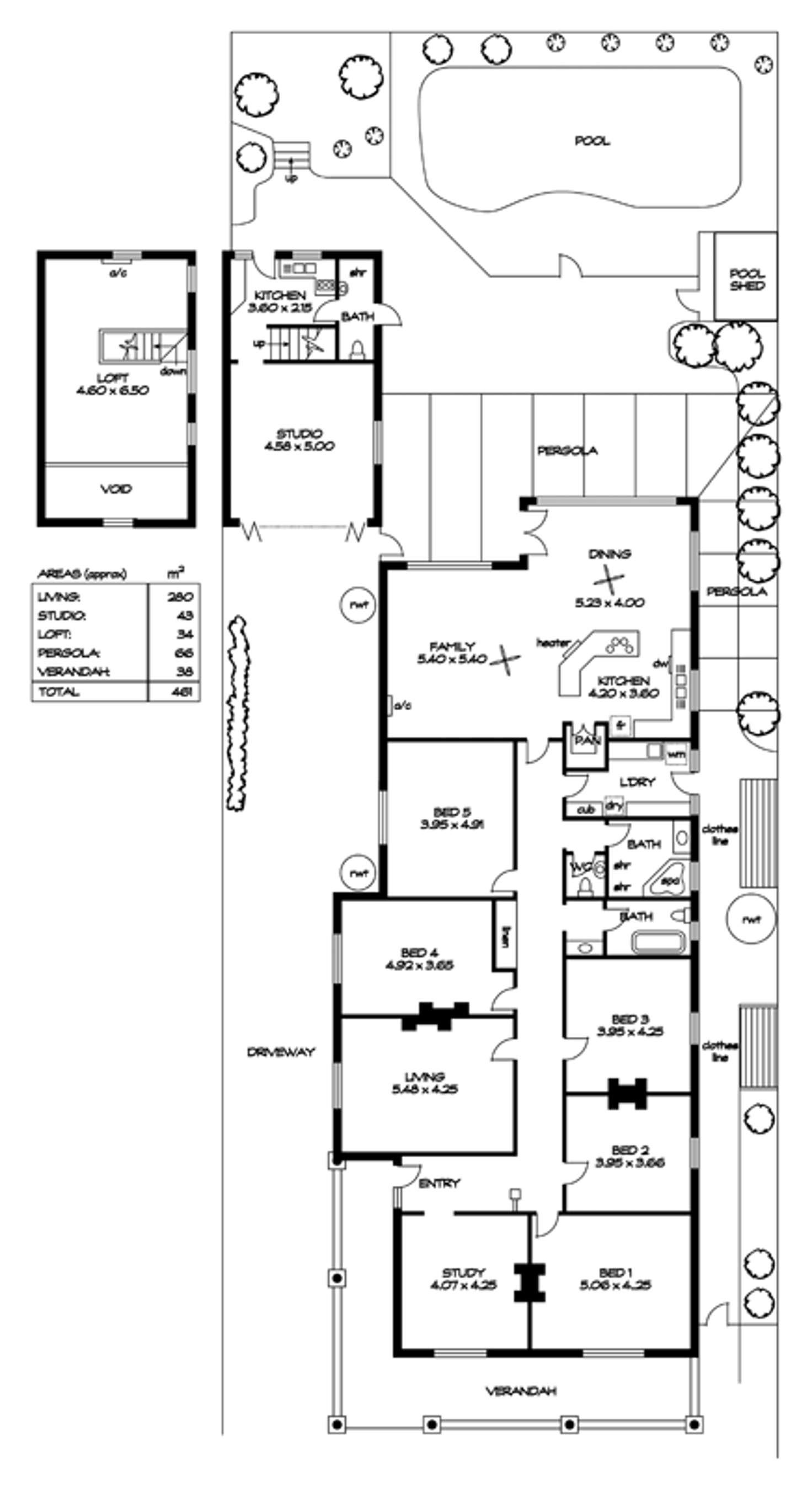 Floorplan of Homely house listing, 21 Azalea St, Prospect SA 5082