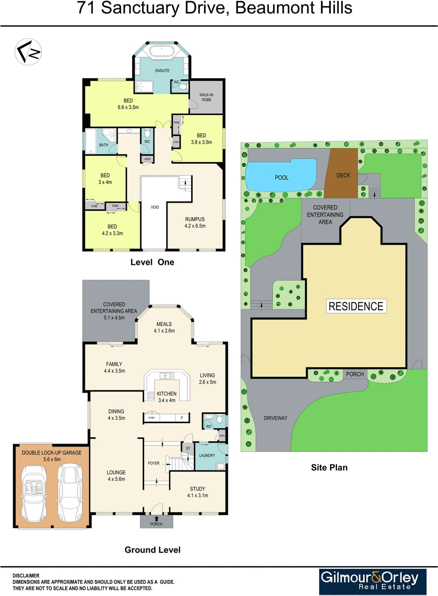 Floorplan of Homely house listing, 71 Sanctuary Drive, Beaumont Hills NSW 2155