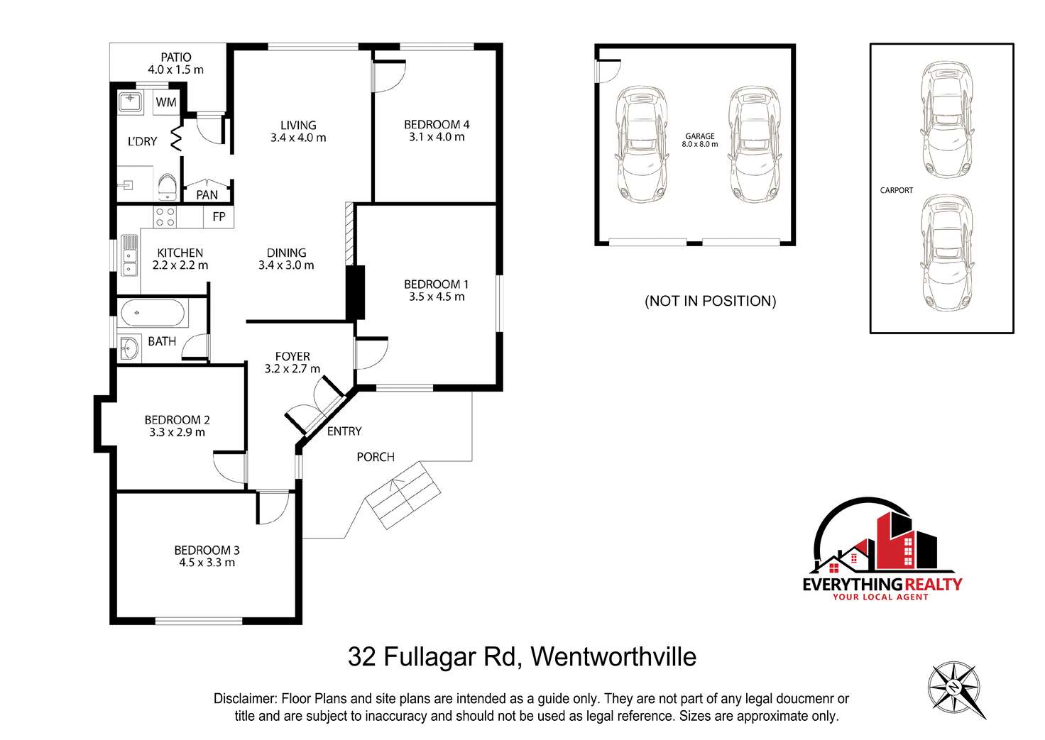 Floorplan of Homely house listing, 32 Fullagar Road, Wentworthville NSW 2145