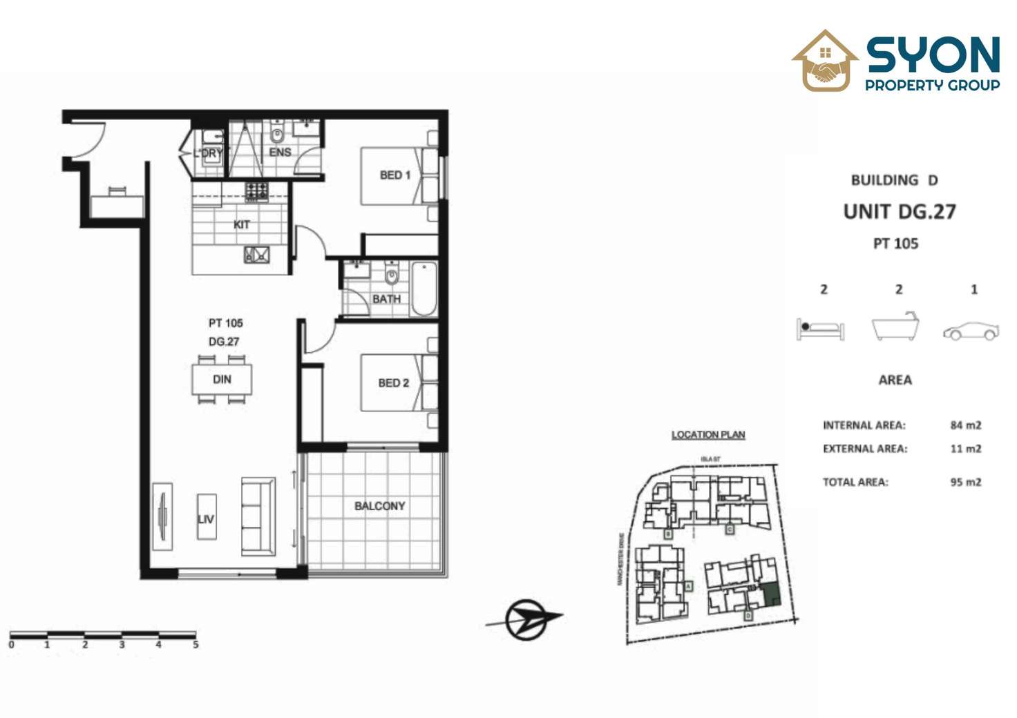 Floorplan of Homely apartment listing, G27/12B Manchester Drive, Schofields NSW 2762
