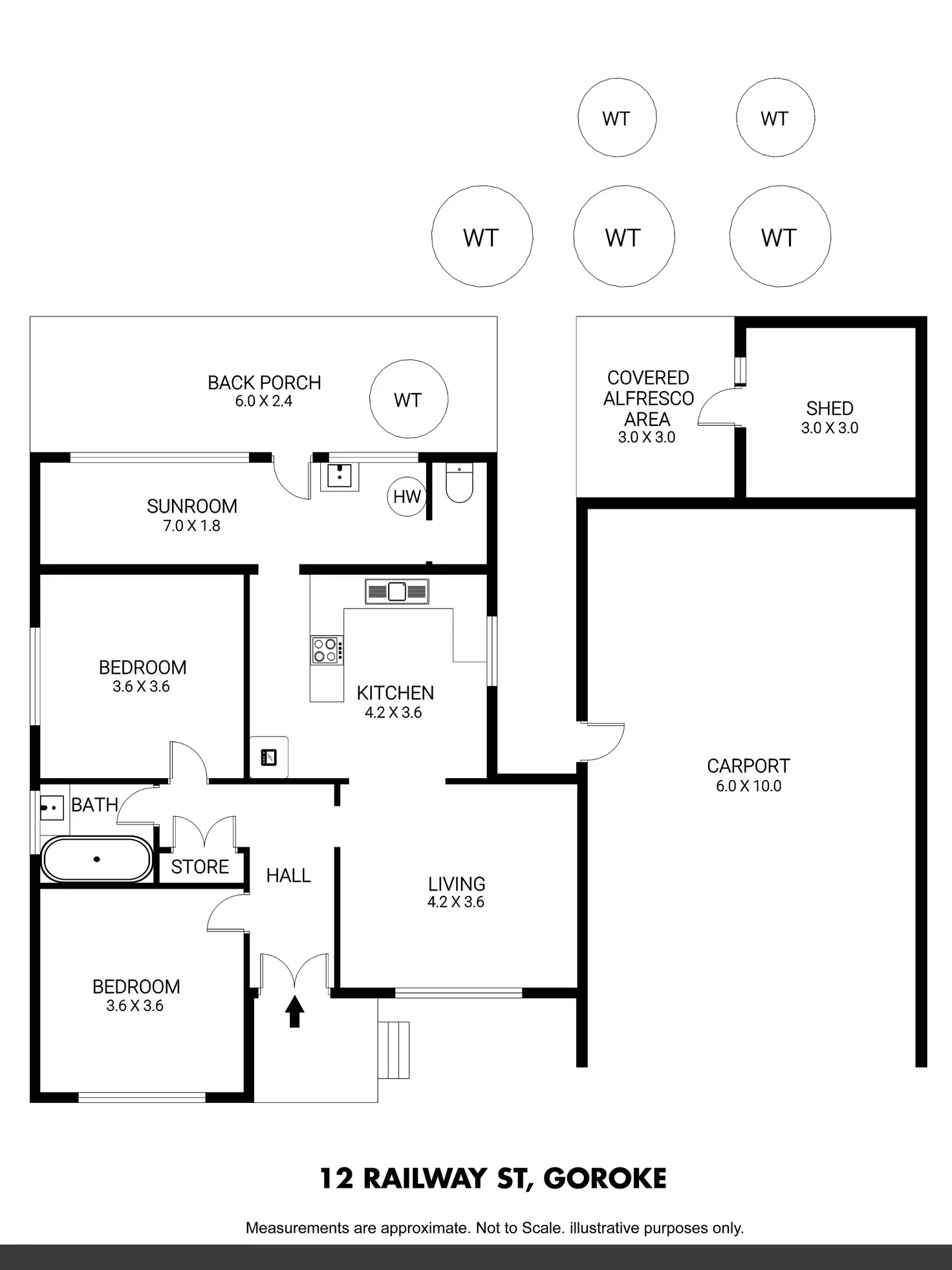 Sold House 12 Railway Street, Goroke VIC 3412 Sep 19, 2023