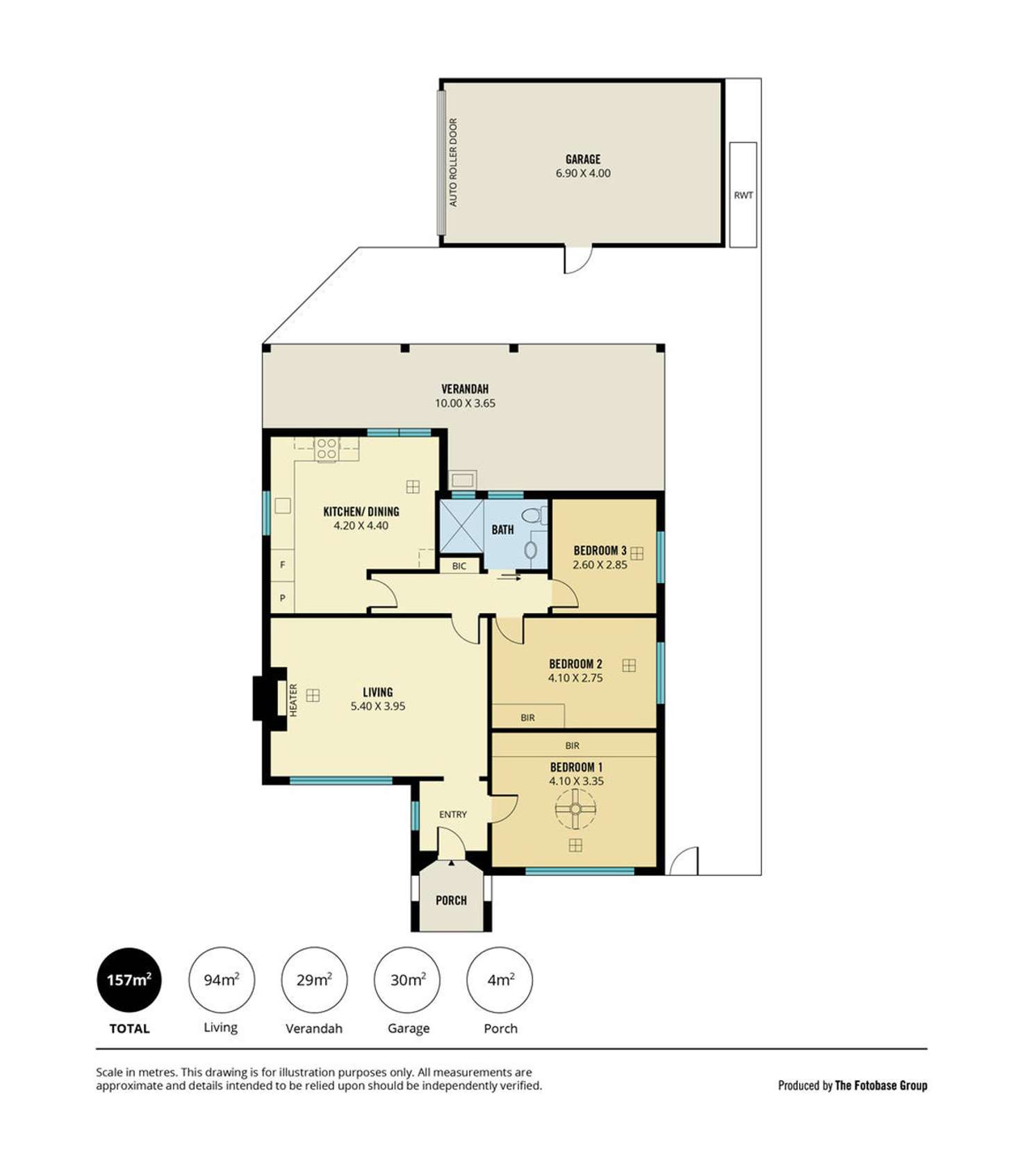 Floorplan of Homely house listing, 9 Shearing Street, Oaklands Park SA 5046