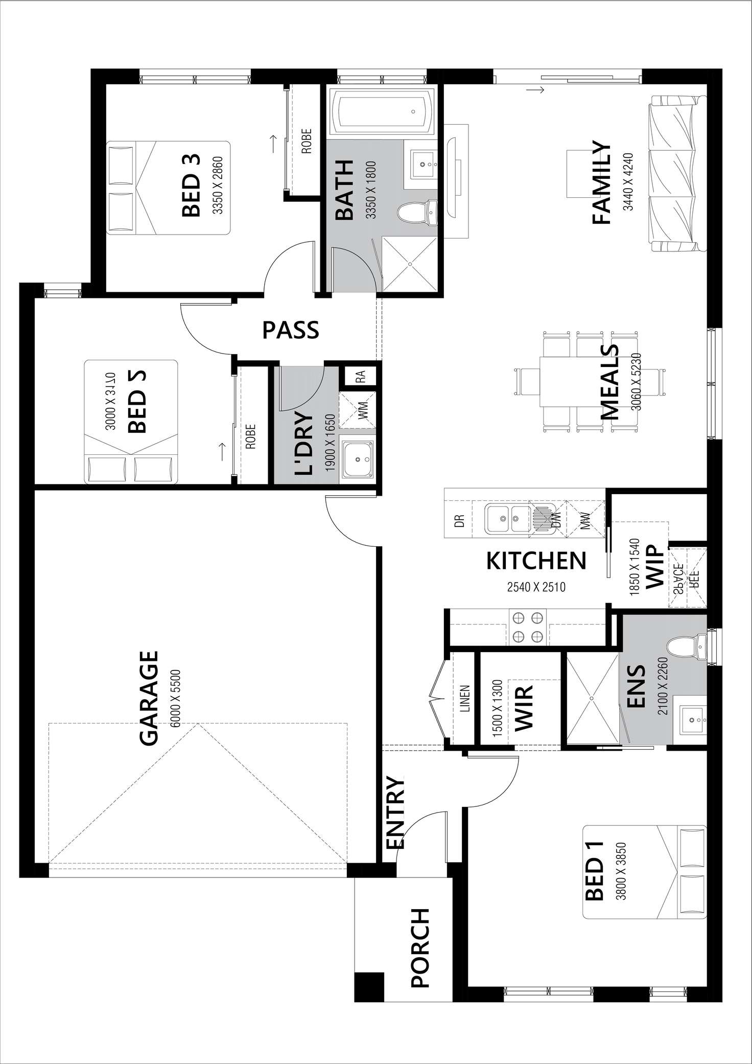 Floorplan of Homely house listing, Lot 149 Paradiski Chase (Winterfield), Winter Valley VIC 3358