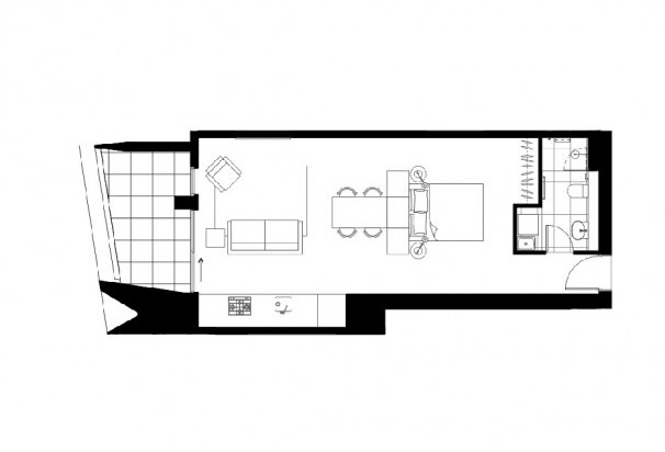 Floorplan of Homely apartment listing, 1B Lawson Square, Redfern NSW 2016