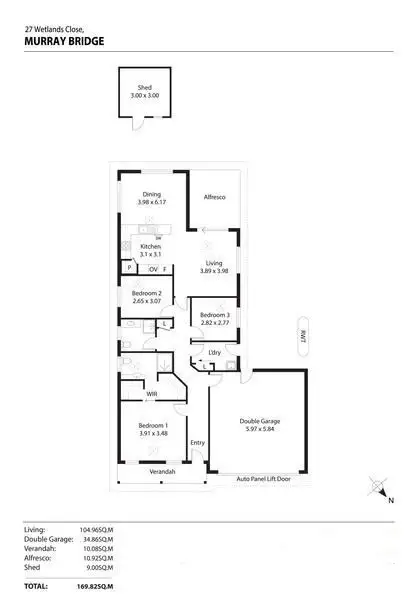Sold House 27 Wetlands Close, Murray Bridge SA 5253 Nov 10, 2023
