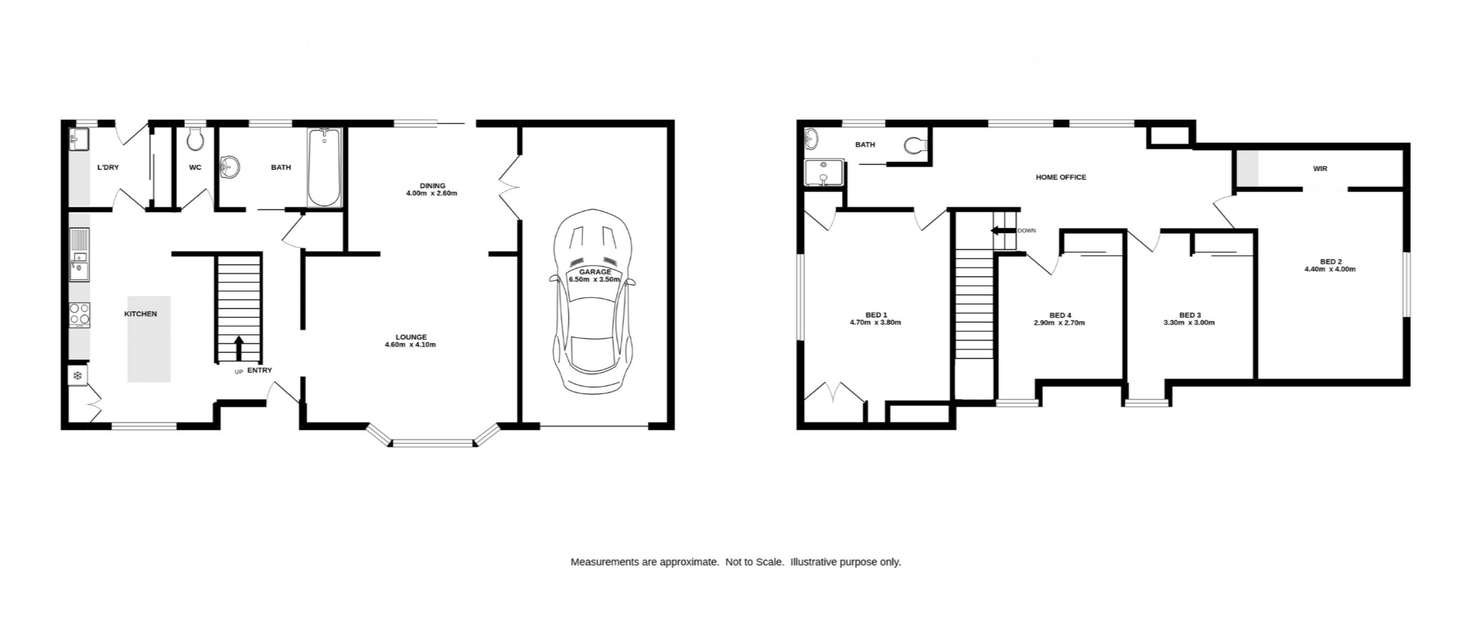 Floorplan of Homely house listing, 348 Beechworth Road, Wodonga VIC 3690