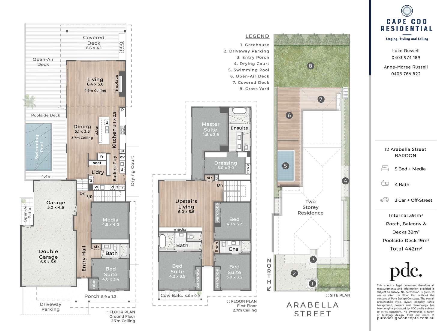 Floorplan of Homely house listing, 12 Arabella Street, Bardon QLD 4065