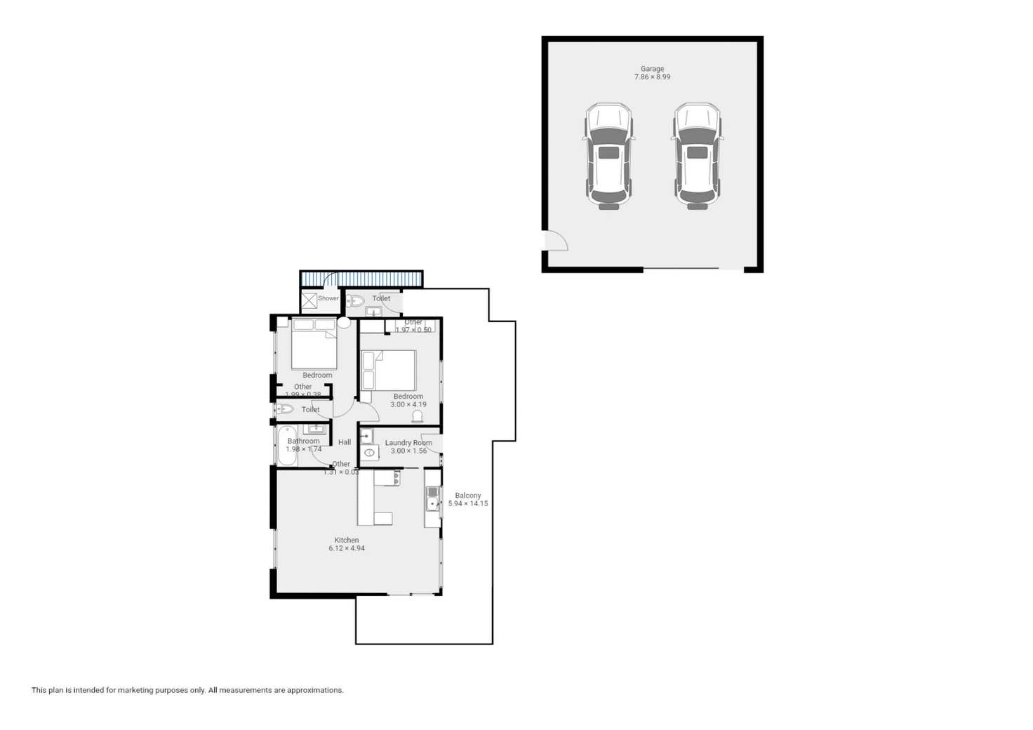 Floorplan of Homely house listing, 5 Lees Road, Mallacoota VIC 3892
