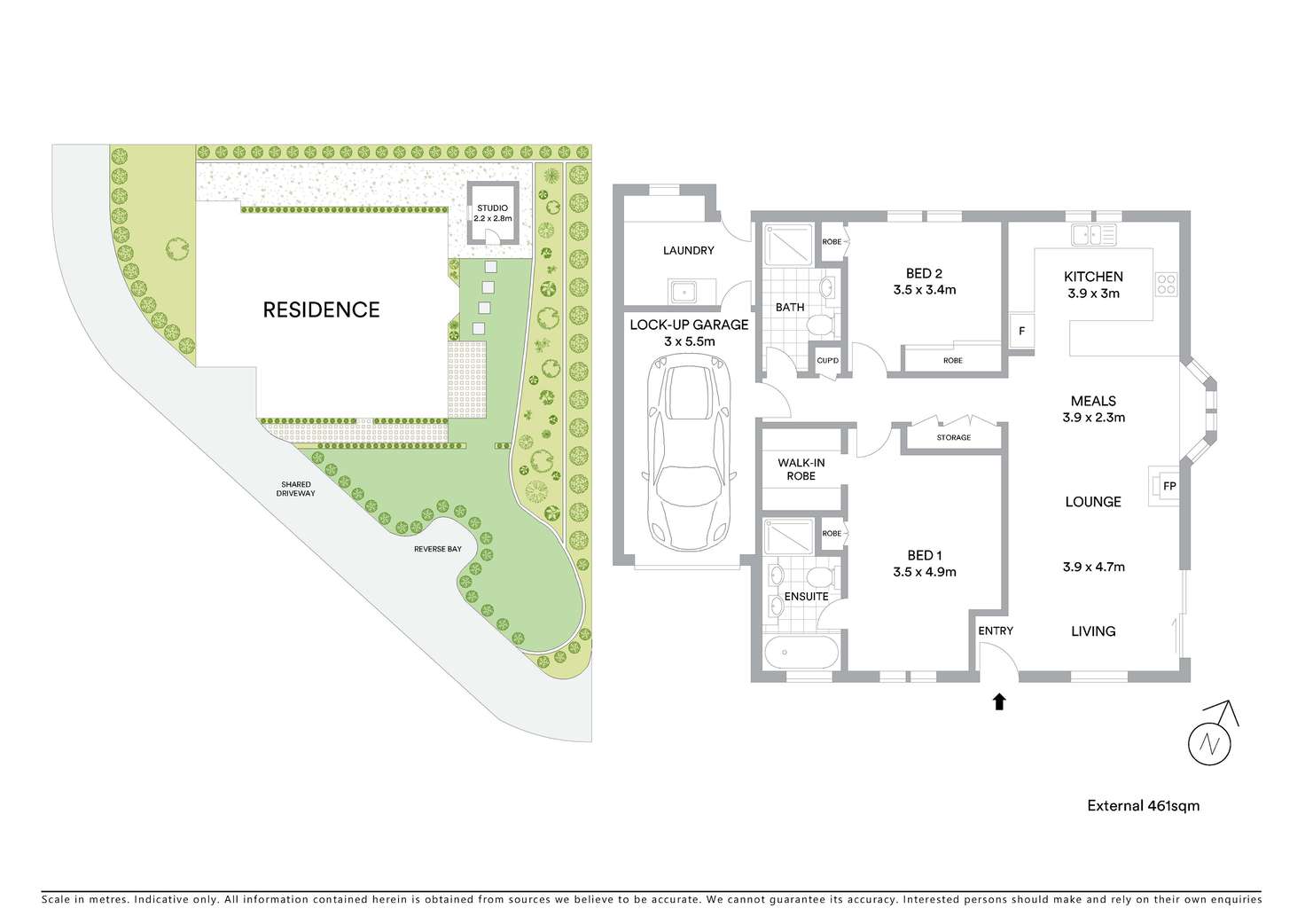 Floorplan of Homely villa listing, 1/67 Kirkham Street, Moss Vale NSW 2577