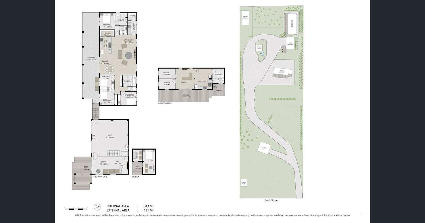 Floorplan of Homely house listing, 26-30 Cook Street, Broadwater NSW 2472