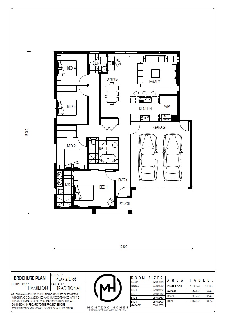 Floorplan of Homely house listing, 750/Lena Crescent, Truganina VIC 3029